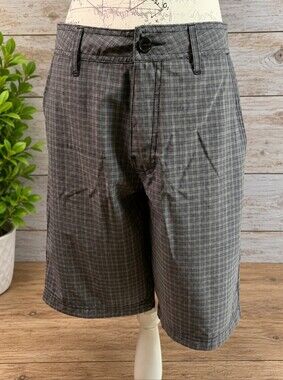 Size 30 Buffalo David Bitton Plaid Shorts
